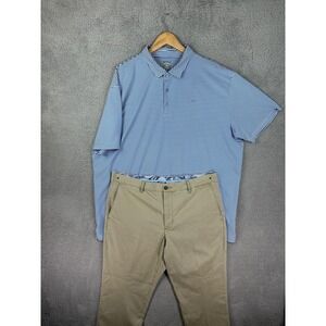 Golf Bundle For Men Callaway Polo Shirt & Tommy Bahama Pants Size XXL & 38x30